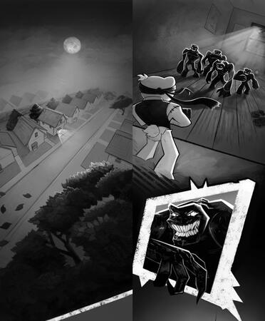 Webtoon Panels - Commission